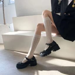 Women's Summer Spring Cotton Socks Thin White Lolita Lace Stocking Black Jk Bow Sweet Mid-leg Calf Socks Sweet Style Girls Gift