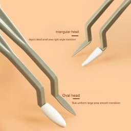 2Pcs Art Sketch Wipe Knife +20pcs Washable Brush Sponge Highlight Artist Drawing Correction Detail Eraser Pen Sketch Clean Tools