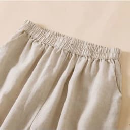 Embroidery Bloomers Lace Linen Casual Elastic High Waist Loose Wide Leg Women's Pants Ankle-Length Pants For Women Clothing 2024