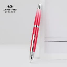 JINHAO 10 Press Fountain Pen Retractable Metal Matte Black EF F Writing Ink Pen with Converter School Office Supplies Stationery