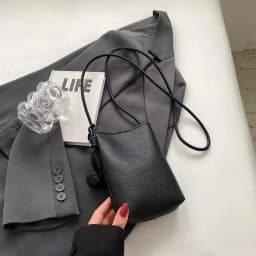 Women Handbags Female Pu Leather Shoulder Bags Luxury Large Capacity Crossbody Bags Solid Flap for Women Portable Phone Purse