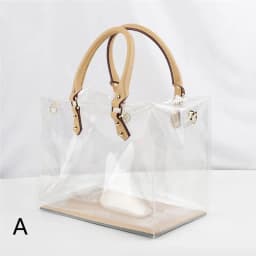 Clear Tote Bag DIY Handmade PVC Handbag Making Kit Large Capacity Gift Bag Woman