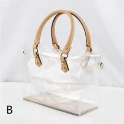 Clear Tote Bag DIY Handmade PVC Handbag Making Kit Large Capacity Gift Bag Woman