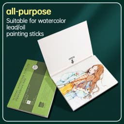 Baohong Academy Watercolor Book 100% Cotton Sketchbook 300g Drawing Paper 32K 16K 8K Papel Para Acuarela Painting Art Supplies