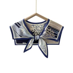 Print Small Fake Detachable Collar Protect Sunscreen Shawl Scarf Decoration Summer Dress Shirt False Collar Neckwear Cape