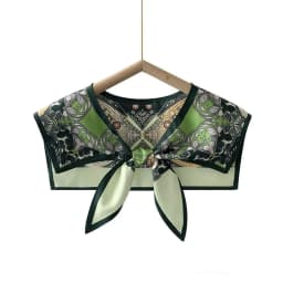 Print Small Fake Detachable Collar Protect Sunscreen Shawl Scarf Decoration Summer Dress Shirt False Collar Neckwear Cape