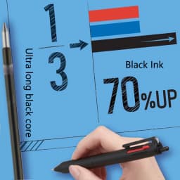 Japan Mitsubishi Ballpoint Pen, Multifunctional Student Brush Notes Homework Business Office Signature Pens Creative Gift pluma