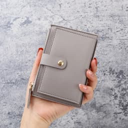 Wallet female ins students 2024 new wallet female ultra-thin card bag one small change bag clutch bag