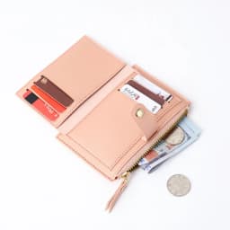 Wallet female ins students 2024 new wallet female ultra-thin card bag one small change bag clutch bag