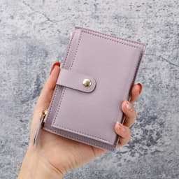 Wallet female ins students 2024 new wallet female ultra-thin card bag one small change bag clutch bag