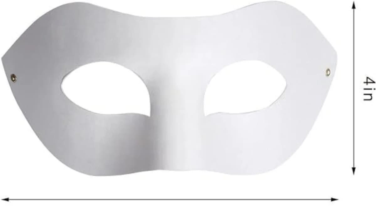New half face cat face fox mask DIY hand drawn Japanese style anime party and ball supplies for men and women