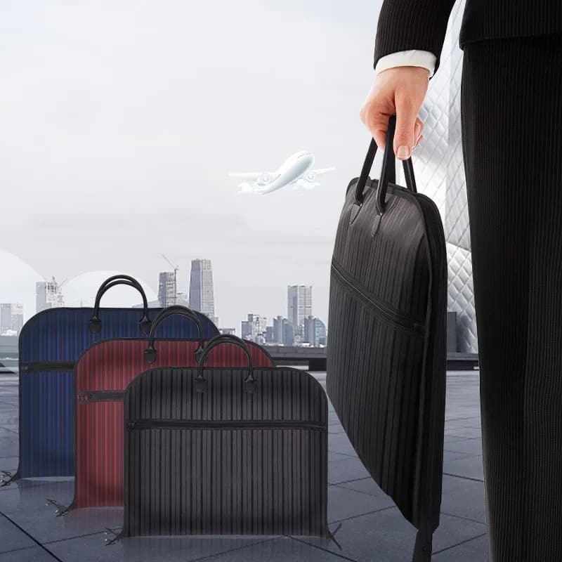 JXSLTC Business Bag Men Business Suit D' Water Suit Nylon Bag Travel Suit Storage Bag Suitable for Suit Hanging Bag