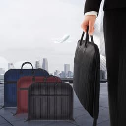 JXSLTC Business Bag Men Business Suit D' Water Suit Nylon Bag Travel Suit Storage Bag Suitable for Suit Hanging Bag