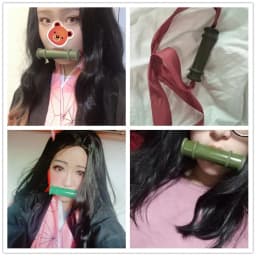Nezuko Bamboo Demon Slayer: Kimetsu no Yaiba Cosplay Prop Kamado Nezuko Sealing Stick Accessories