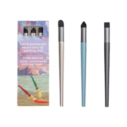 Boratu Oil Painting Stick Special Kneading Pen Heavy Color Soft Head Crayon Transition Kneading Color Mixing Ball Can Be Washed