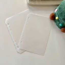 MINKYS A5 Zipper Binder Kawaii Cat Kpop Photocard Collect Book Photo Cards Display Book School Stationery