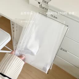 MINKYS A5 Zipper Binder Kawaii Cat Kpop Photocard Collect Book Photo Cards Display Book School Stationery