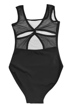 Women Ballet Leotards Trumpet Sleeve Dance Leotard Stand Collar Pleated Mesh Splice Gymnastics Leotard Women Ballet Bodysuit