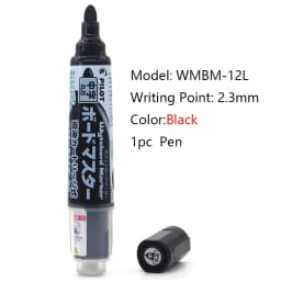 PILOT Whiteboard Marker WBMAVBM-M Erasable Direct Liquid Large Capacity Ink Signature Canetas For Training Class Office invite