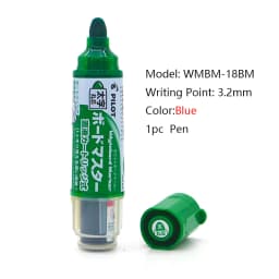 PILOT Whiteboard Marker WBMAVBM-M Erasable Direct Liquid Large Capacity Ink Signature Canetas For Training Class Office invite