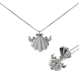 Fashionable Mermaid Openable and Closable Pendant Necklace Creative H2O Shell Women's Jewelry Cosplay Props Decoration
