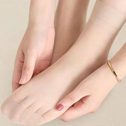 10/20 Pairs Crystal Silk Women Short Socks Summer Breathability Lightweight Comfortable Without Hook Silk Women Casual Socks
