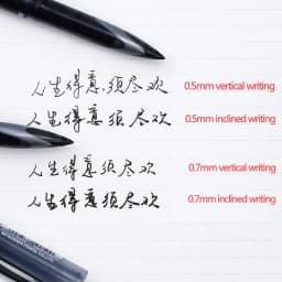 Uni Ball Air Micro Gel Rollerball Pen UBA-188 0.5/0.7MM Japanese Stationery Black Technology Straight Liquid Free Control Ink