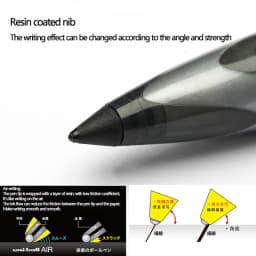 Uni Ball Air Micro Gel Rollerball Pen UBA-188 0.5/0.7MM Japanese Stationery Black Technology Straight Liquid Free Control Ink