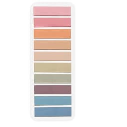 Colorful Transparent Sticky Notes Self -Adhesive Book Marker Stickers Annotation Tabs Paper Stationery School Office Supplies