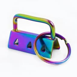 10/20Pcs 20/25/32mm Webbing Tail Clip Buckle Metal O Ring Clasp Keychain Bags Strap End Lock Stopper Buckles DIY Hardware Hook