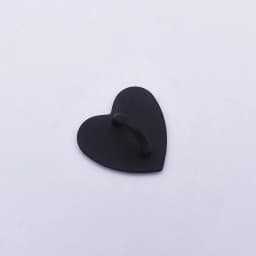 5PCS Kawaii Adhesive Metal Heart Phone Charm Holder Mobile Phone Case Finger Ring Stand Hook Buckle Charm Clasp Accessory String