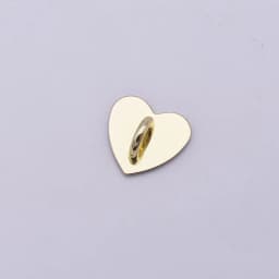 5PCS Kawaii Adhesive Metal Heart Phone Charm Holder Mobile Phone Case Finger Ring Stand Hook Buckle Charm Clasp Accessory String