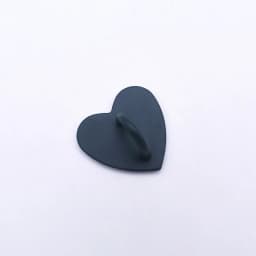 5PCS Kawaii Adhesive Metal Heart Phone Charm Holder Mobile Phone Case Finger Ring Stand Hook Buckle Charm Clasp Accessory String