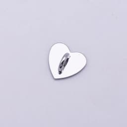 5PCS Kawaii Adhesive Metal Heart Phone Charm Holder Mobile Phone Case Finger Ring Stand Hook Buckle Charm Clasp Accessory String