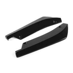 2Pcs Rear Bumper Lip Wrap Angle Diffuser Splitter Canard For BMW X5 X7 E46 E91 E90 E93 E81 E82 E87 E60 E65 Notice Size!!!