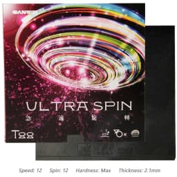 SANWEI T88 Ultra Spin Table Tennis Rubber Semi-sticky Control Loop Ping Pong Rubber with High Elasticity Sponge