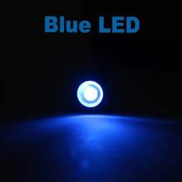 1/5pcs 6mm 8mm 10mm 12mm LED Indicator Light Plastic Black Signal Dot Lamp Red Yellow Blue Green White 3V6V12V24V110-220V