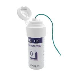 1 Bottle Dental Disposable Thread Gingival Retraction Cord Green Knitted Cotton Gum Line Dentist Material Oral Size 0 00 000 1 2