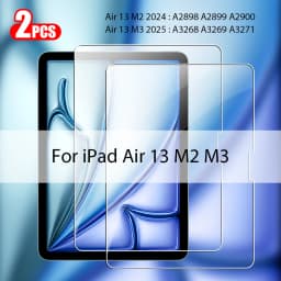 2Pcs Tempered Glass Screen Protector For iPad Pro 13 11th M5 M4 12.9 Air 11 M3 M2 5 4 Mini 6 7 10 9 9th 10th Generation A16 Film