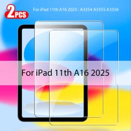 2Pcs Tempered Glass Screen Protector For iPad Pro 13 11th M5 M4 12.9 Air 11 M3 M2 5 4 Mini 6 7 10 9 9th 10th Generation A16 Film