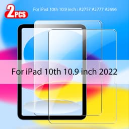 2Pcs Tempered Glass Screen Protector For iPad Pro 13 11th M5 M4 12.9 Air 11 M3 M2 5 4 Mini 6 7 10 9 9th 10th Generation A16 Film