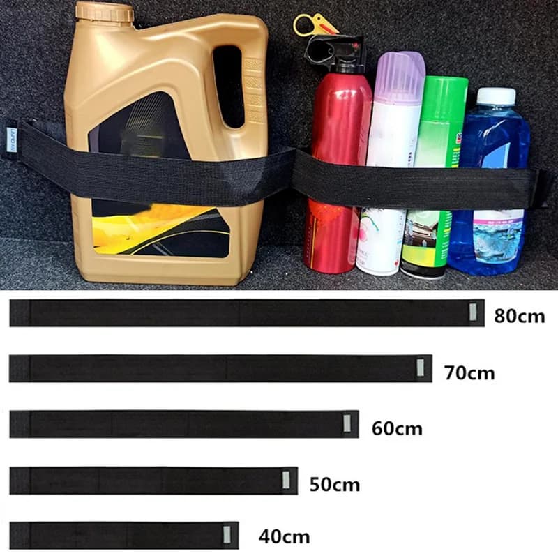 Car Trunk Organizer Firm Magic Tape Cars Stowing Tidying Fixed Belt Auto Tool Storage Fixing Belt