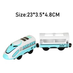 RC Electric Train Set Locomotive Magnetic Train Diecast Slot Toy Fit for Brand Wooden Railway Tracks Toys for Children Gifts