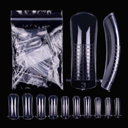 Extension False Nails Art Tips Acrylic Fake Finger Gel Polish Mold Sculpted Full Cover Press on Nails Manicures Accessories Tool