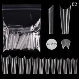 Extension False Nails Art Tips Acrylic Fake Finger Gel Polish Mold Sculpted Full Cover Press on Nails Manicures Accessories Tool