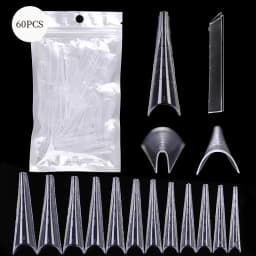 Extension False Nails Art Tips Acrylic Fake Finger Gel Polish Mold Sculpted Full Cover Press on Nails Manicures Accessories Tool