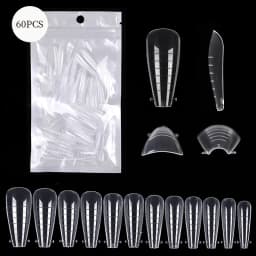 Extension False Nails Art Tips Acrylic Fake Finger Gel Polish Mold Sculpted Full Cover Press on Nails Manicures Accessories Tool