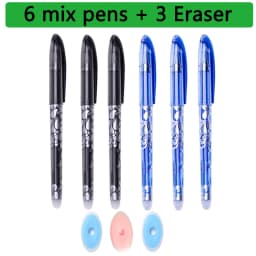 25 Pcs/set Kawaii Erasable pens Gel Pen sketch Writing Stationery for Notebook school supplies pen cute kids pens pencil