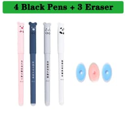 25 Pcs/set Kawaii Erasable pens Gel Pen sketch Writing Stationery for Notebook school supplies pen cute kids pens pencil