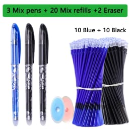 25 Pcs/set Kawaii Erasable pens Gel Pen sketch Writing Stationery for Notebook school supplies pen cute kids pens pencil